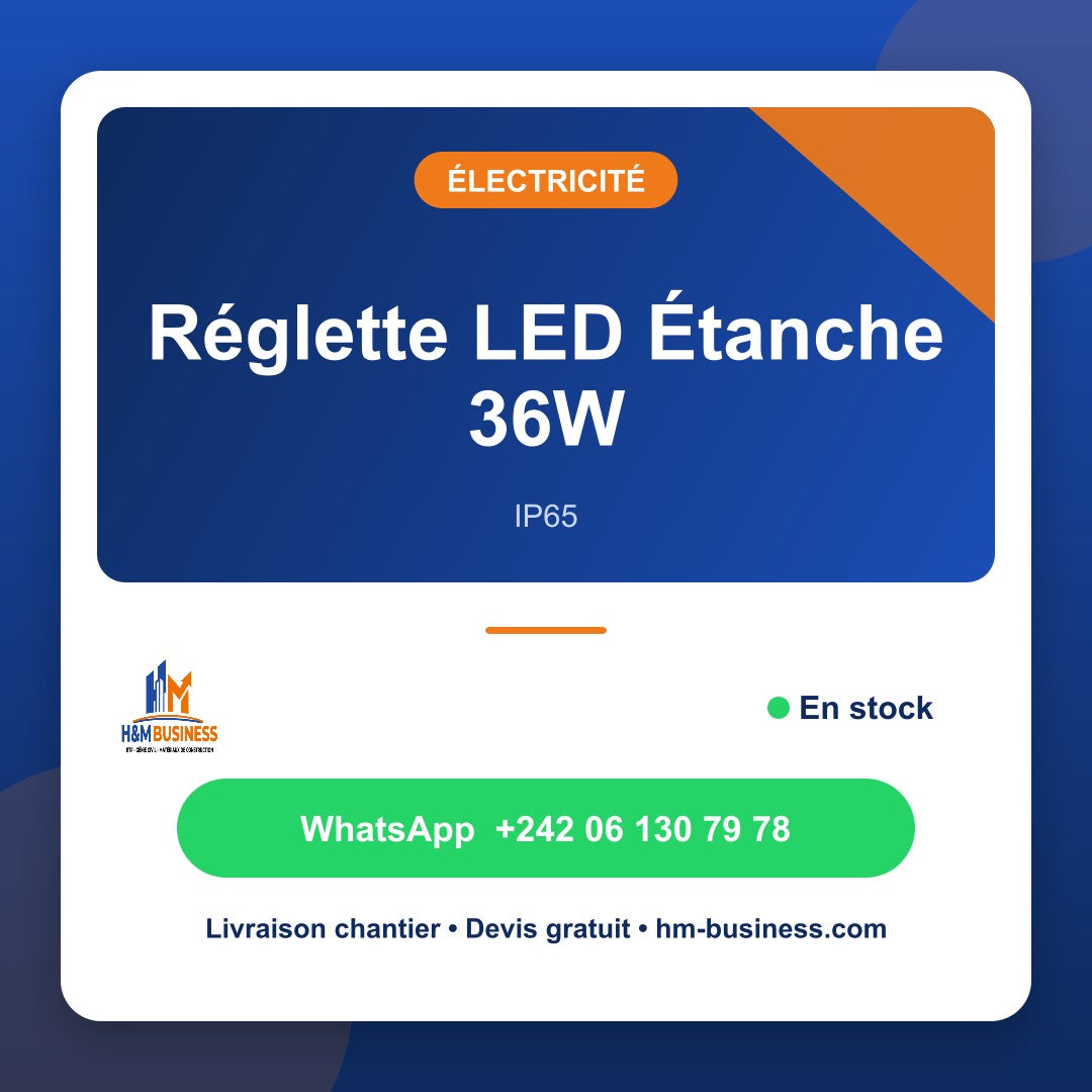 Réglette LED Étanche 36W