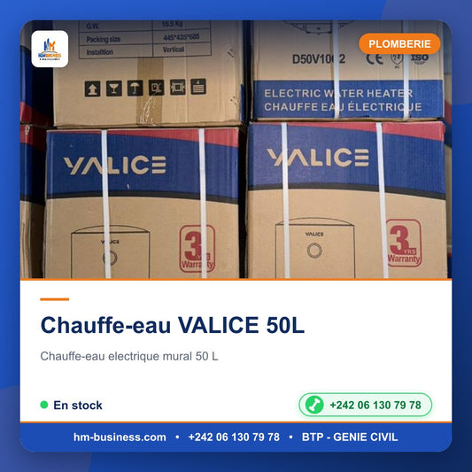 Chauffe eau VALICE 50L