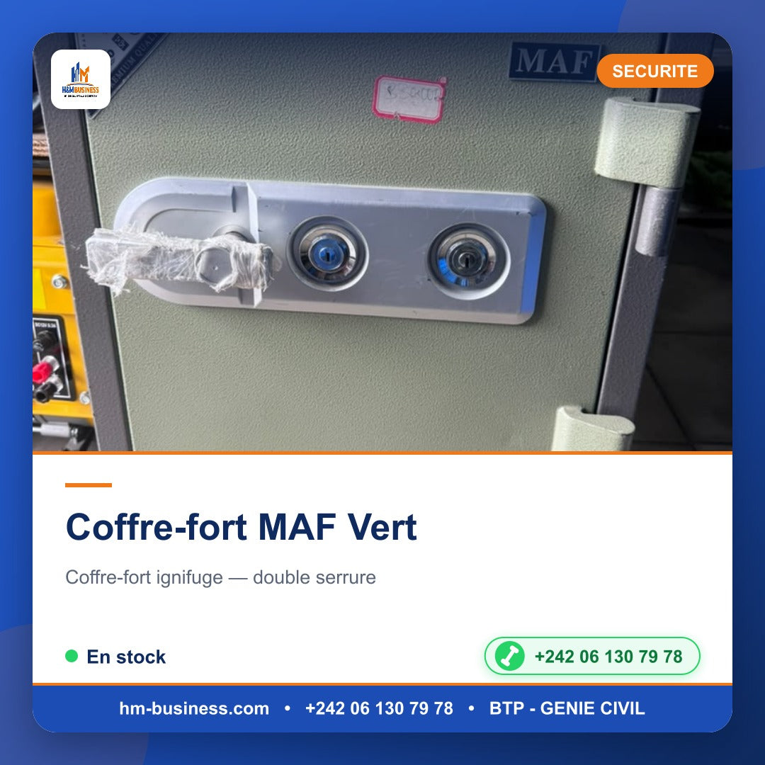 Coffre fort MAF Vert
