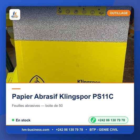 Papier Abrasif Klingspor PS11C