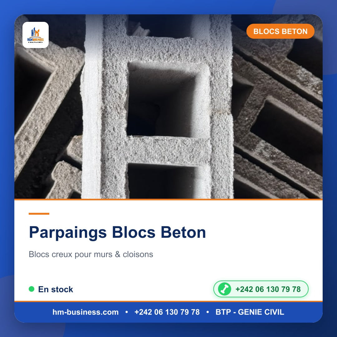 Parpaings Blocs Beton 1