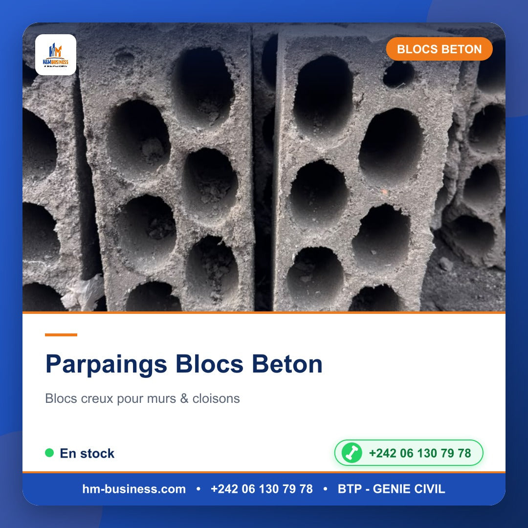 Parpaings Blocs Beton 2