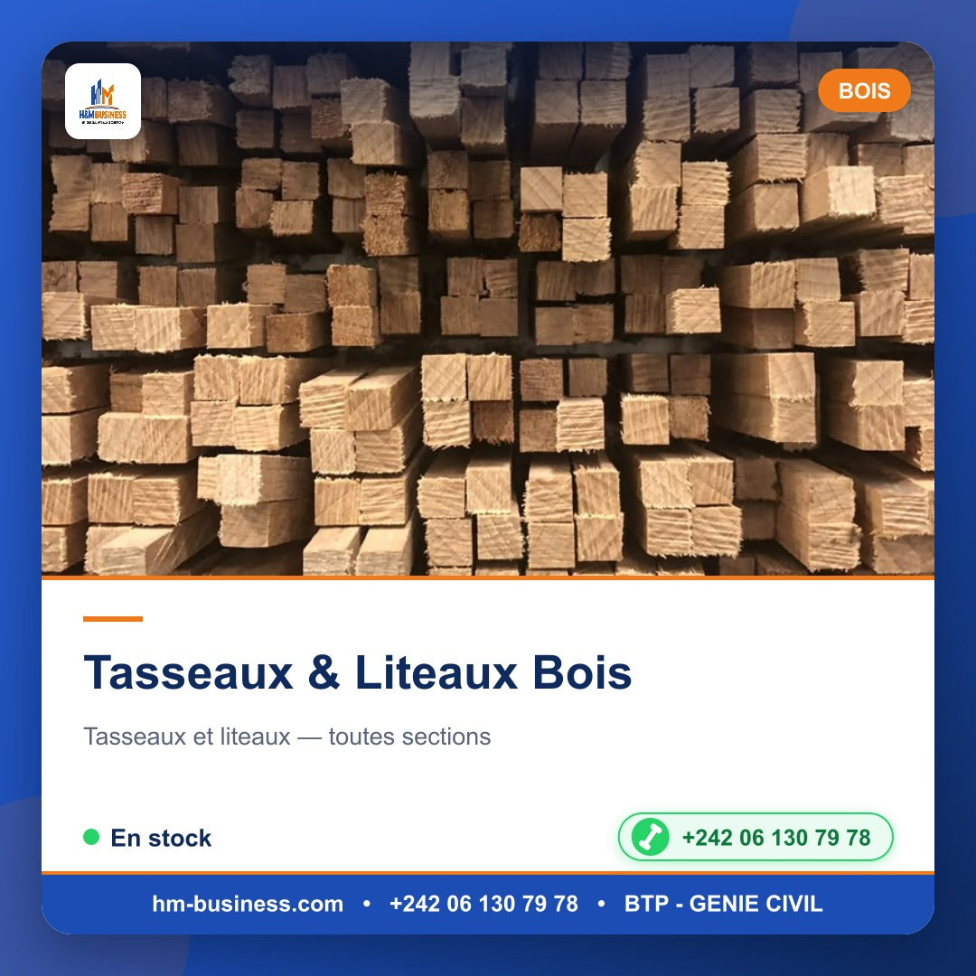 Tasseaux et Liteaux Bois