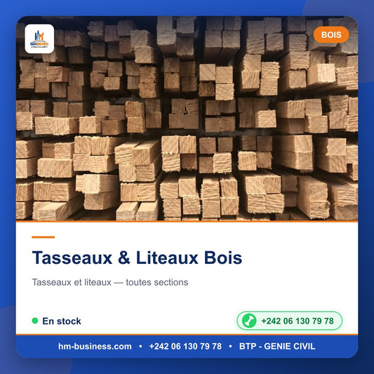 Tasseaux et Liteaux Bois