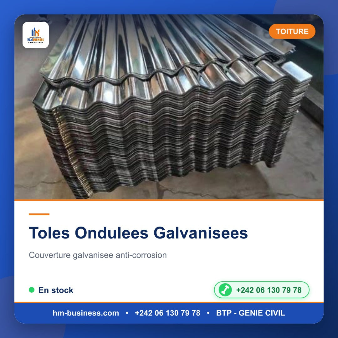 Toles Ondulees Galvanisees 1