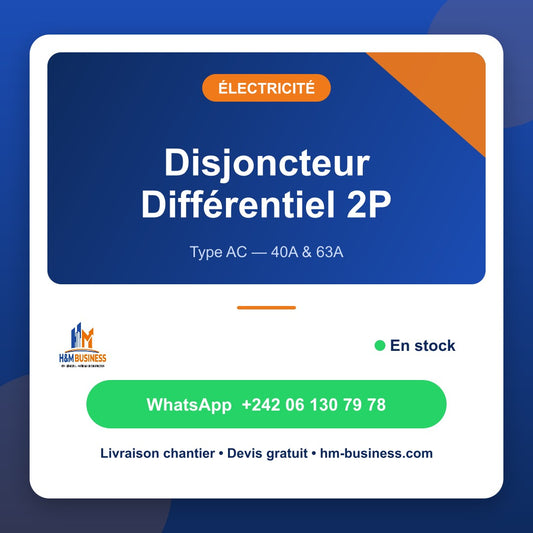 Disjoncteur Différentiel 2P Type AC
