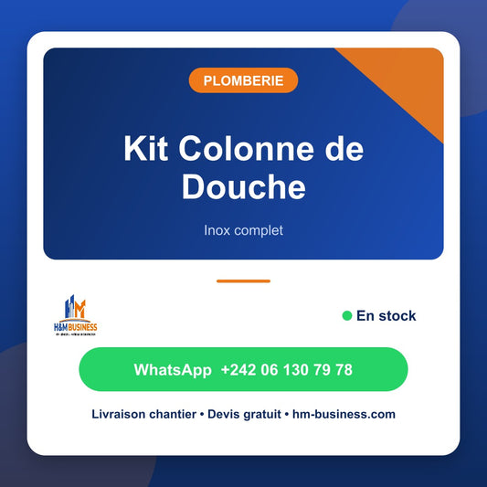 Kit Colonne de Douche Inox